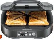 Rommelsbacher Sandwichmaker ST 1800 für American Toasts im XL Format, 1800 W