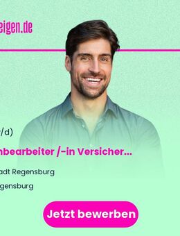 Sachbearbeiter /-in (m/w/d) Versicherungsamt - Regensburg