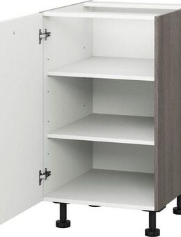 KOCHSTATION Unterschrank KS-Trea U50 mit zwei Einlegeböden, Breite 50 cm, Höhe 75 cm