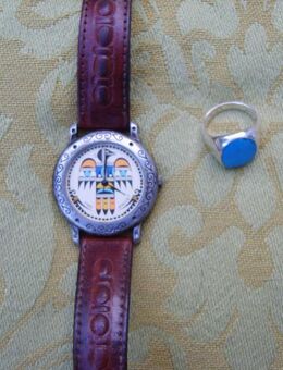 Uhr mit Silberring - Bergisch Gladbach