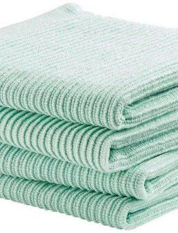 DDDDD Spültuch Stripe, 30x30 cm, aus 100% Baumwolle, (Set, 4-tlg), mit luxuriöser Rippenstruktur und optimale Feuchtigkeitsaufnahme