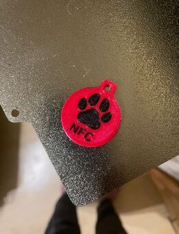 NFC Chips Anhänger fürs Halsband - Glandorf