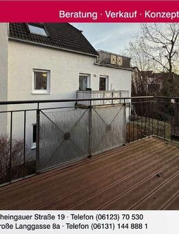 Attraktive, freigestellte 3 ZKB-Wohnung mit Balkon in schöner Lage - Eltville (Rhein)