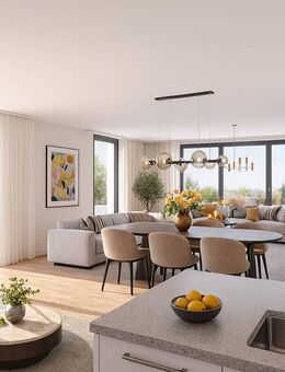 Weißensee: Langhansstr: ERSTBEZUG im NEUBAU ab September 2025: 4-5-Zi-EG-Whg, 2 Bäder + 2 TERRASSEN - Berlin