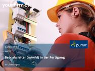 Betriebsleiter (m/w/d) in der Fertigung - Überlingen