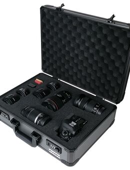 HMF Alu Fotokoffer Waffenkoffer mit Rasterschaumstoff #2297 - Birkenfeld (Baden-Württemberg)