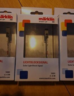 Märklin H/0 Lichtblocksignale - Bad Wildungen
