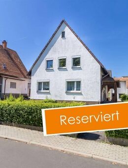 Handwerker aufgepasst: Geräumiges Einfamilienhaus mit Sonnengarten und 4 Garagenplätzen - Meißner