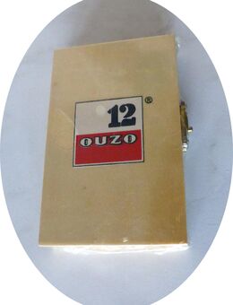 Ouzo 12 Mini Backgammon Spiel (Neu!) - Gensingen