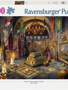 Ravensburger Puzzle Das Schloss des Vampirs, 1000 Puzzleteile, Made in Germany