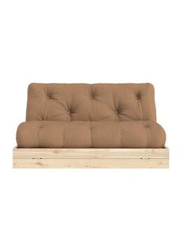 Karup Design Schlafsofa Flip Sofabed, Made in Europe, mehrere Farben, vielseitig einsetzbar, inkl. handgefertigte Futonmatratze, FSC®-zertifiziertes Massivholz