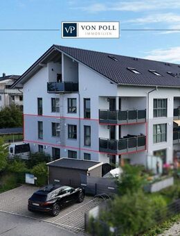 Mehr als vier Wände: stilvolle 2-Zimmer-Neubauwohnung voller Licht & Leichtigkeit - Ampfing