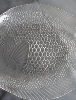 Arcoroc-Fischteller, groß, Glas Fischplatte, Servierplatte, Fischdesign, neuwertig - Köln