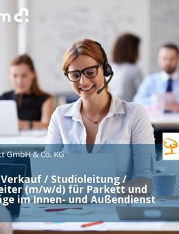 Vertrieb / Verkauf / Studioleitung / Verkaufsleiter (m/w/d) für Parkett und Bodenbeläge im Innen- und Außendienst - Bielefeld