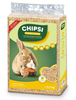 Chipsi Citrus Heimtierstreu - 2 x 3,2 kg