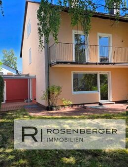 Große Doppelhaushälfte im Grünen, ideal für Familien, kurzfristig verfügbar - München
