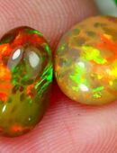 3,8 ct 2 TOP - WELO CRYSTALL HONIG OPALE ,UNBEHANDELT , ÄTHIOPIEN ****+ kleine Zugabe in 17033