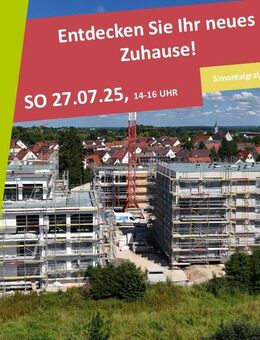 4.5-ZIMMER PENTHOUSE-WOHNUNG MIT BALKON - "WOHNEN IM PARK" IN LANGENAU - B16 - Langenau