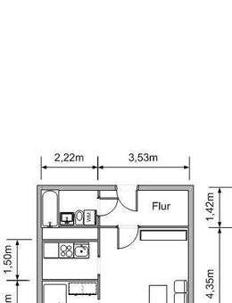 Sonnige Singlewohnung mit Balkon, Dusche und Aufzug - Lichtenstein (Sachsen)
