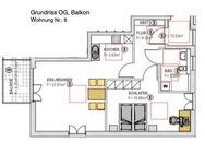 2 ZKB Wohnung Nr.: 8 im OG, 86199 Augsburg Ortsteil Inningen - Augsburg