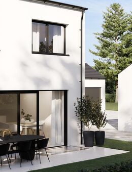 LUXURIÖS, MODERN, PURISTISCH - REH der Extraklasse - inkl. Schreinerküche und PV-Anlage mit Speicher - Haimhausen