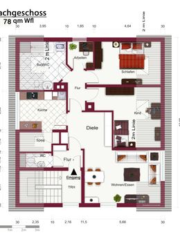 +++ Sonnige 3 Zi. ETW- Wohnung mit Fernblick! +++Prima Lage zwischen Ehrenbürg und Kreisstadt! - Pinzberg