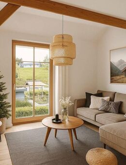 Helle Dachgeschosswohnung mit großzügigem Balkon in Scheidegg - Scheidegg