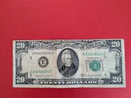 20 Dollar USA mit einem Prägeversatz Avers zu Rivers - Mechernich