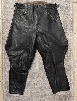 Leder Breeches Motorrad Hose Jodhpur Siefelhose Gr 34 L - Köln
