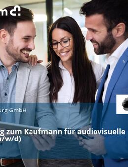 Ausbildung zum Kaufmann für audiovisuelle Medien (m/w/d) - Hamburg