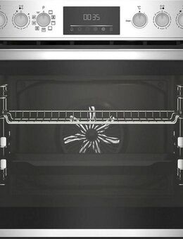 BEKO Elektro-Herd-Set BBUM12320XMPE, mit 2-fach-Teleskopauszug, Pyrolyse-Selbstreinigung