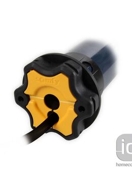 Somfy Oximo 50 io 20/17 elektronischer Funk Rolladenmotor | 20 Nm | mit Anschlusskabel, SW 60 Adapter, Wandlager | Fachhandelsware - Moers