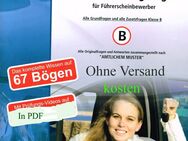 Fahrschule :Führerschein Fragebogen Klasse B (Pkw) 2022. Nr. 59 - Lichtenau (Nordrhein-Westfalen)