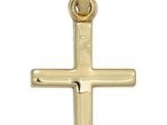 JOBO Kreuzanhänger Anhänger Kreuz, 333 Gold