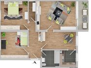 Gelegenheit - 4 Zimmerwohnung mit Loggia und Garage - Weisenheim (Sand)