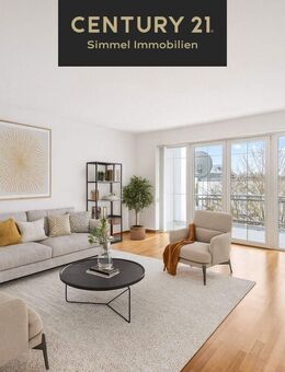 Lichtdurchflutete 2-Zimmer-Wohnung mit großzügigem Balkon in zentraler Lage - Bogen