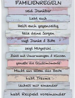 Reinders! Poster Familienregeln, (1 St)