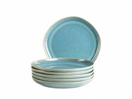 MÄSER Dessertteller Cordelia, Teller-Set aus Steinzeug, (6 St), Geschirr-Set