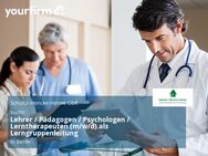 Lehrer / Pädagogen / Psychologen / Lerntherapeuten (m/w/d) als Lerngruppenleitung - Berlin