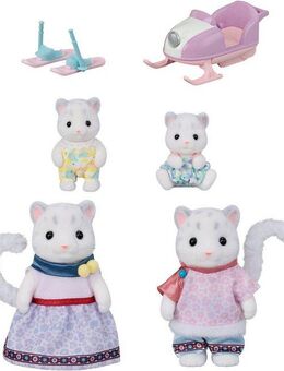 Sylvanian Families Spielfigur Schneeleoparden Familie (5814)