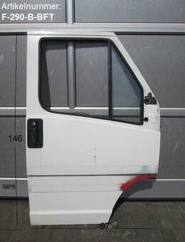 Tür Beifahrerseite original Fiat Ducato 290 ca 146 x 97 gebraucht - (Beifahrertür) mit Scheiben, Innenfutter - Sonderpreis - Schotten Zentrum