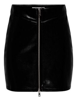 ONLY Lederimitatrock ONLKAMILLA PATENT SKIRT CC OTW