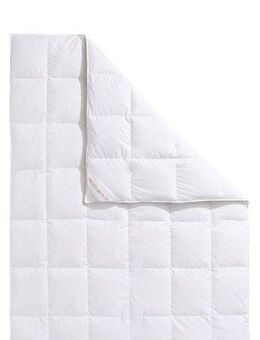 Haeussling Daunenbettdecke Swiss Royal, Bettdecken für Sommer und Winter, Ganzjahresdecke, Decke, Füllung: 90% Daunen, 10% Federn, Bezug: 100% Baumwolle, Bettdecke 135x200 cm, 155x220 cm & weitere Größen, Made in Germany