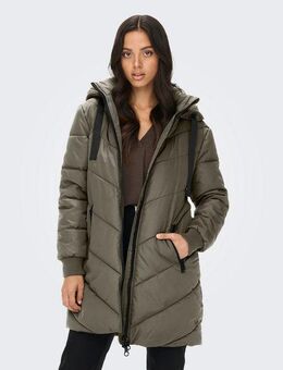 JDY Steppmantel JDYSKYLAR LIFE HOOD JACKET OTW NOOS