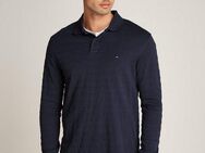 Tommy Hilfiger Langarm-Poloshirt MERC JACQUARD STRIPE LS REG POLO