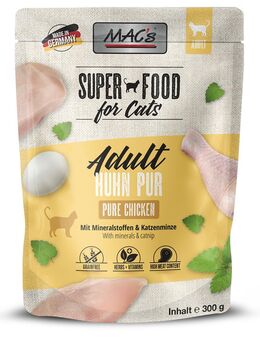 MAC´s Cat Pouch 6 x 300 g - Huhn pur