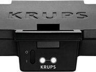 Krups Sandwichmaker FDK452, 850 W, breite Platten, Temperaturkontrollleuchte, praktischer Griff, kompakt