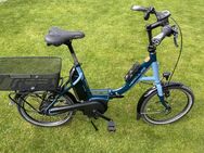 E-Bike Faltrad, Herkules Rob fold, 20 Zoll, 195 km, gebraucht - Isernhagen