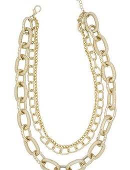 COLLEZIONE ALESSANDRO Kette mit Anhänger TriLuxe, dreireihige Halskette in gold
