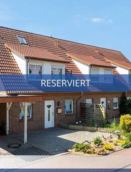 Wardenburg: Reihenendhaus mit großem Garten in einer Wohnsiedlung, Obj. 8809 - Wardenburg